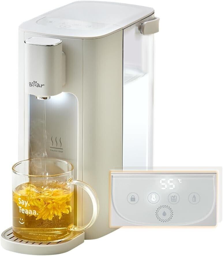 Bear HotCup Hot Water Dispenser,6 Temperature Presets,2050W Fast Boil