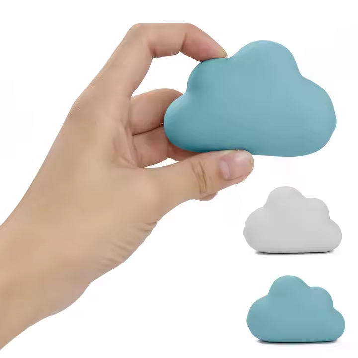 Vibrator Sex Toy Small but Powerful Cloud Silicone Massager - Wosilicone