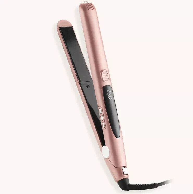 2-in-1 Hair Straightener with LCD Temperature Display