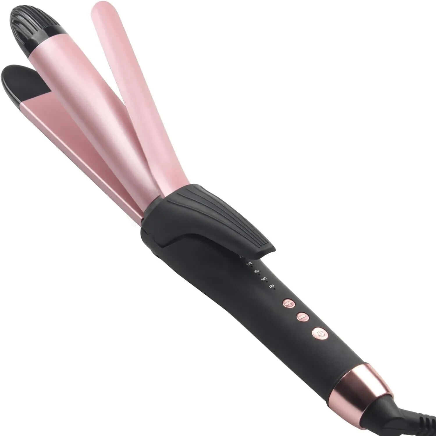 [ Two In One ] - 2 in 1 hair straighteners combines with the curling iron