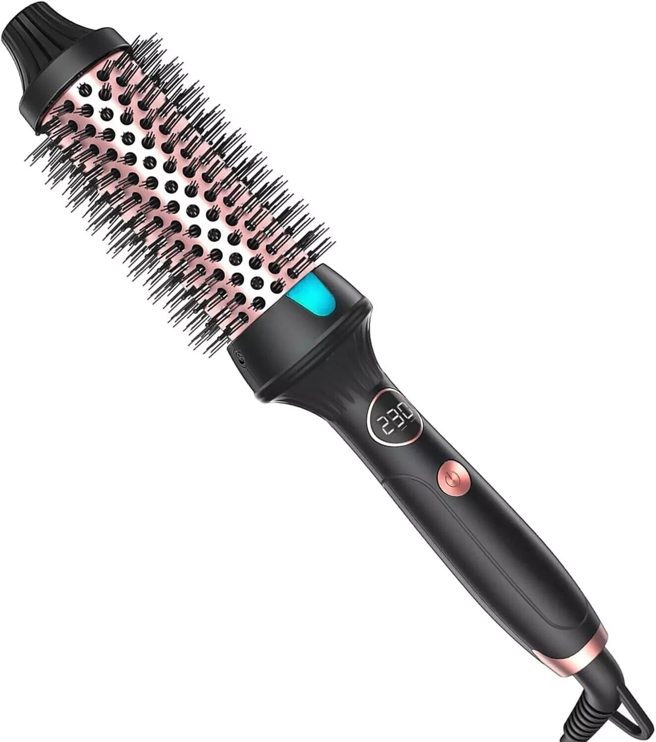 38mm Thermal Brush, Curling Hot Brush Volumizing Heated Round hair Brush